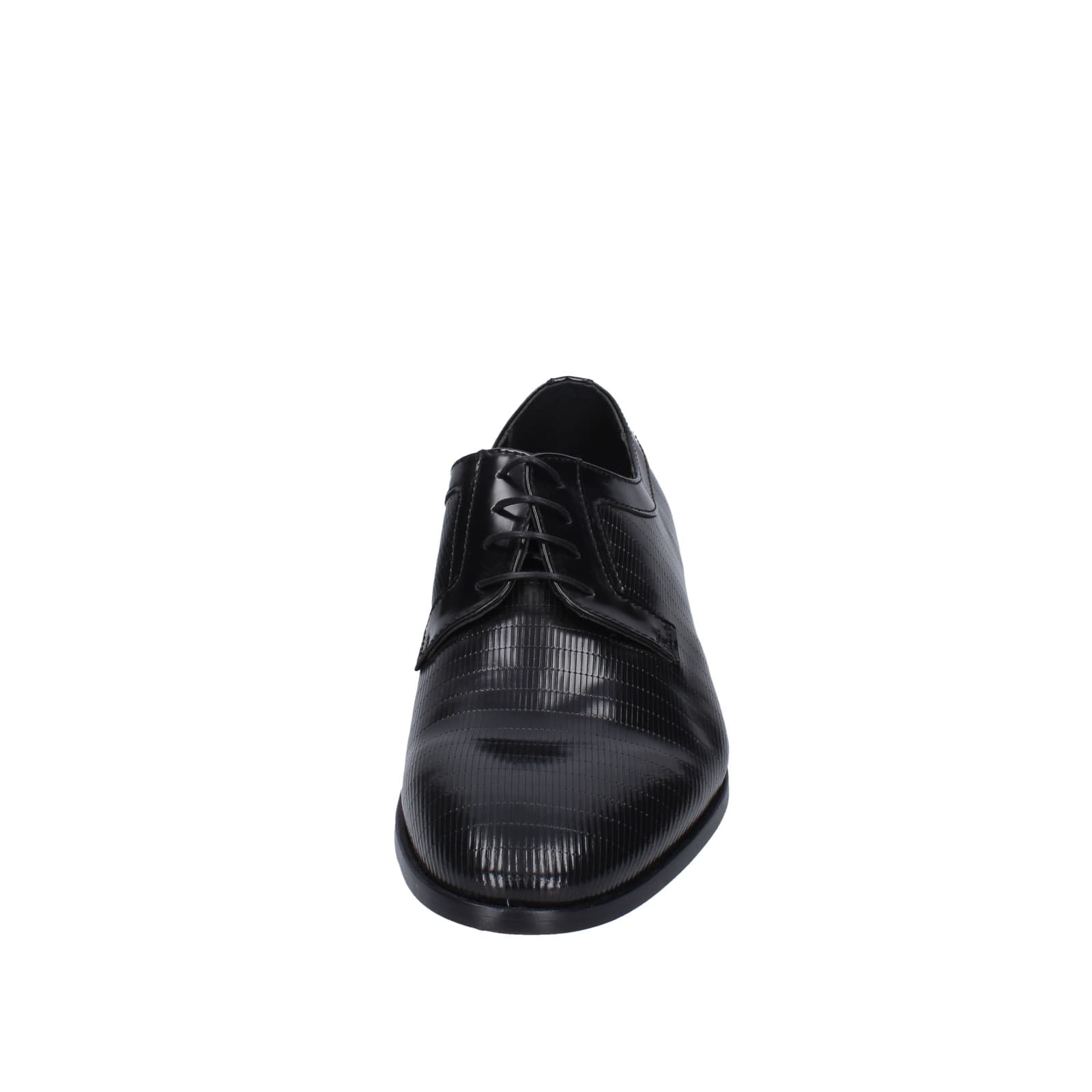 scarpe uomo EVEET classiche nero pelle EZ116 Offerta