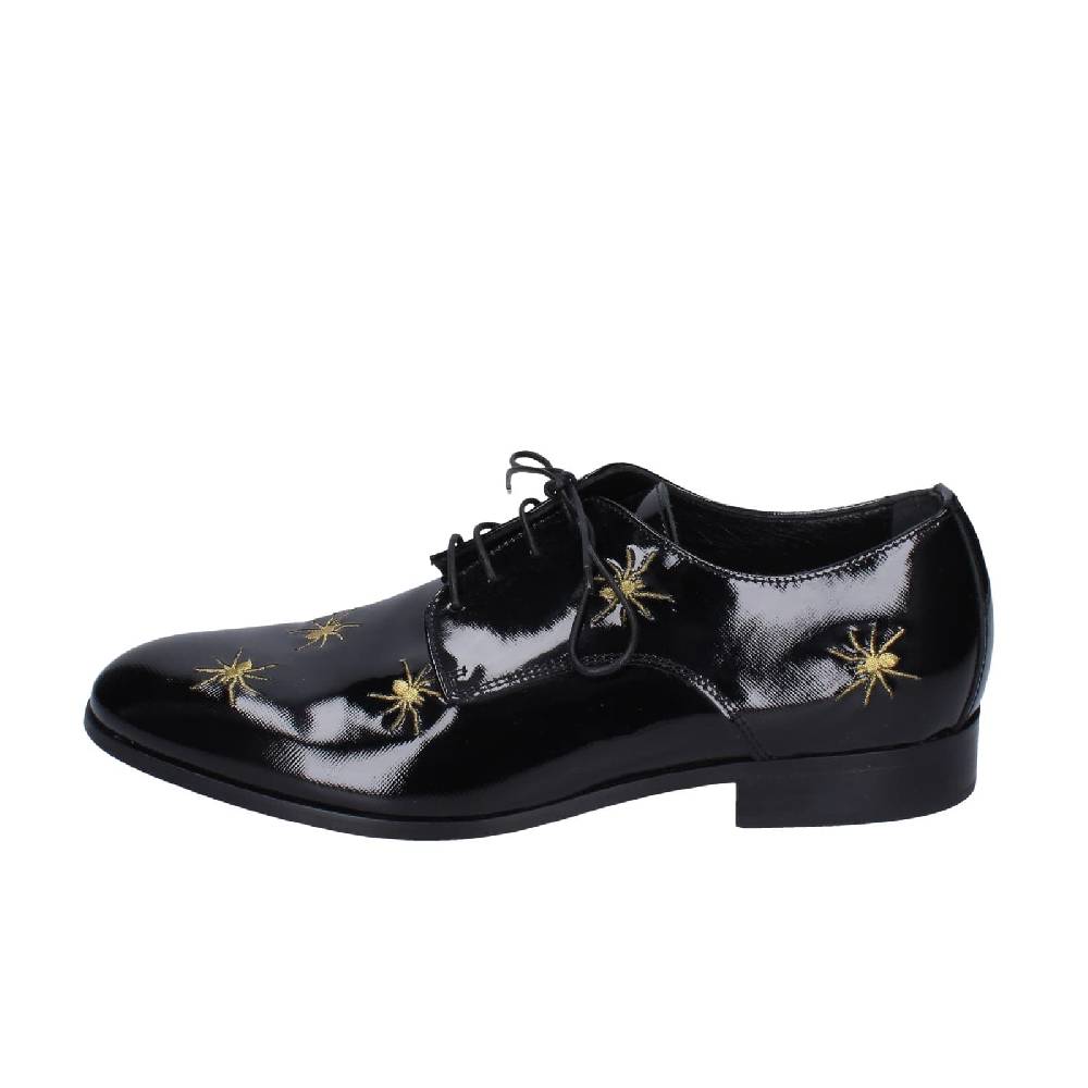 scarpe uomo EVEET classiche nero vernice EZ124 Saldi