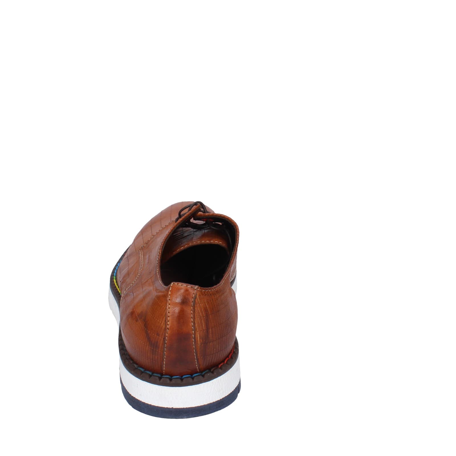 scarpe uomo EVEET classiche marrone pelle EZ147 Vendita Calda