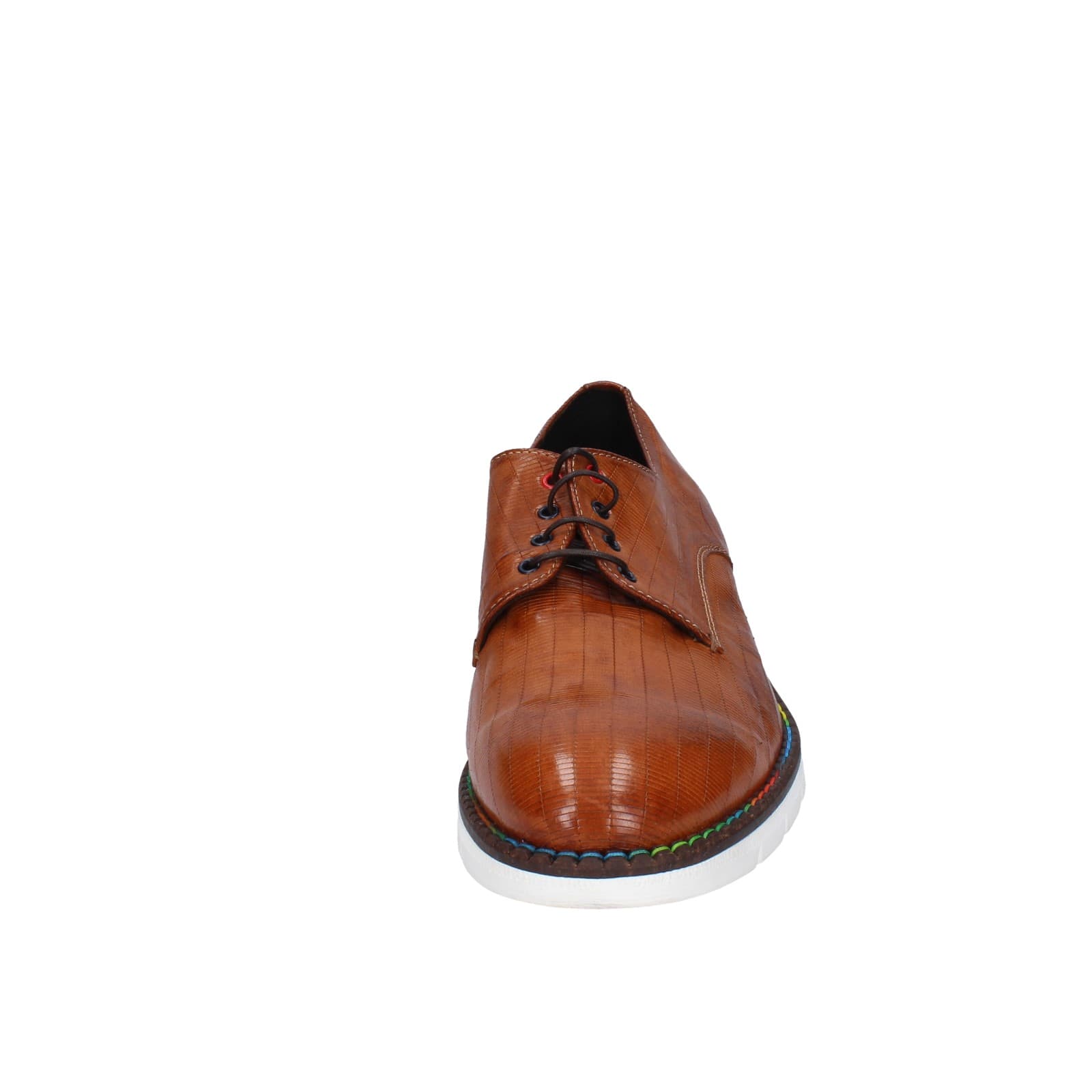 scarpe uomo EVEET classiche marrone pelle EZ147 Vendita Calda