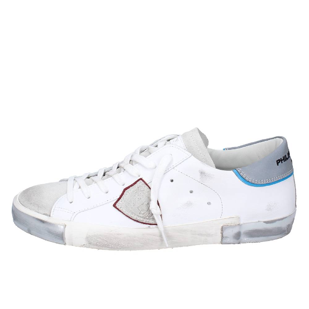scarpe uomo PHILIPPE MODEL sneakers bianco pelle VINTAGE EX342 Offerte esclusive