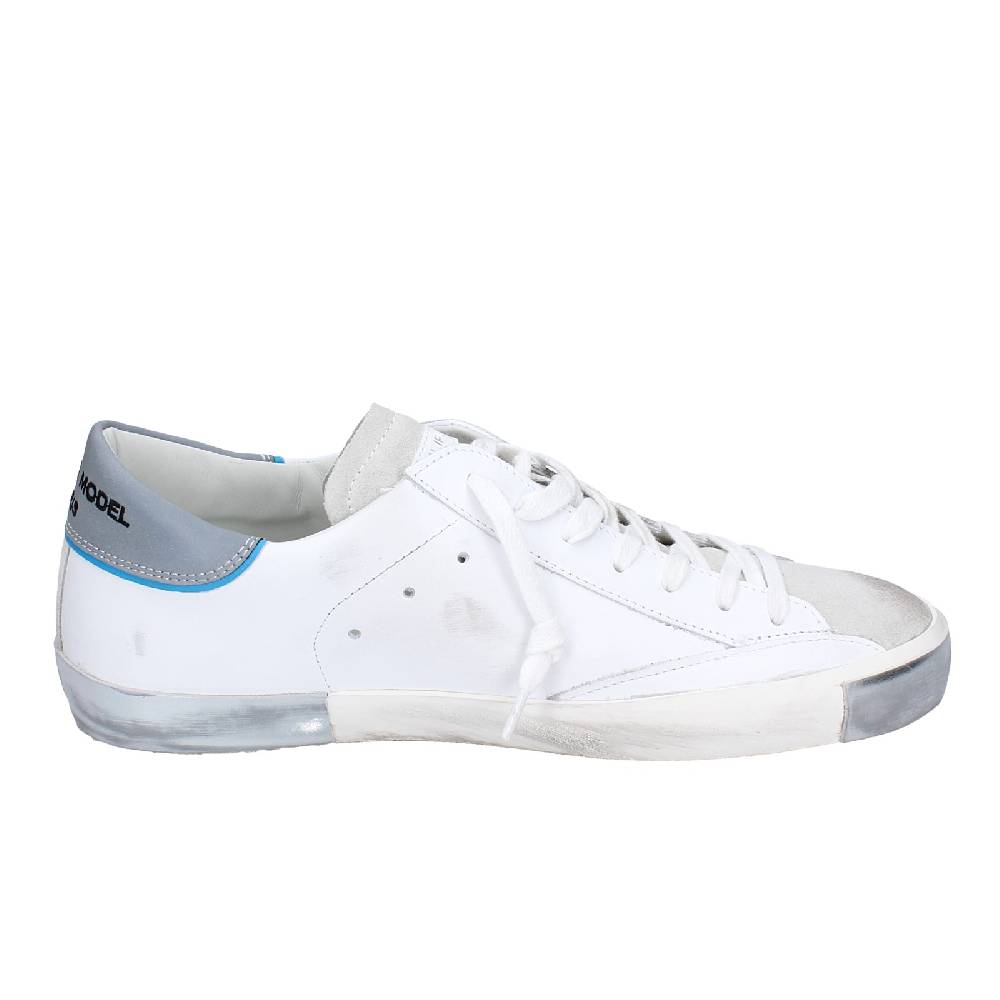scarpe uomo PHILIPPE MODEL sneakers bianco pelle VINTAGE EX342 Offerte esclusive