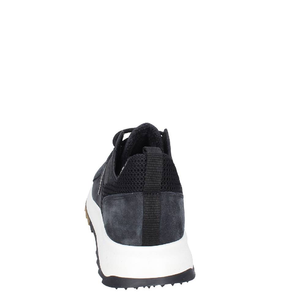 scarpe uomo PHILIPPE MODEL sneakers nero camoscio tessuto EX343 Spedizione Gratuita