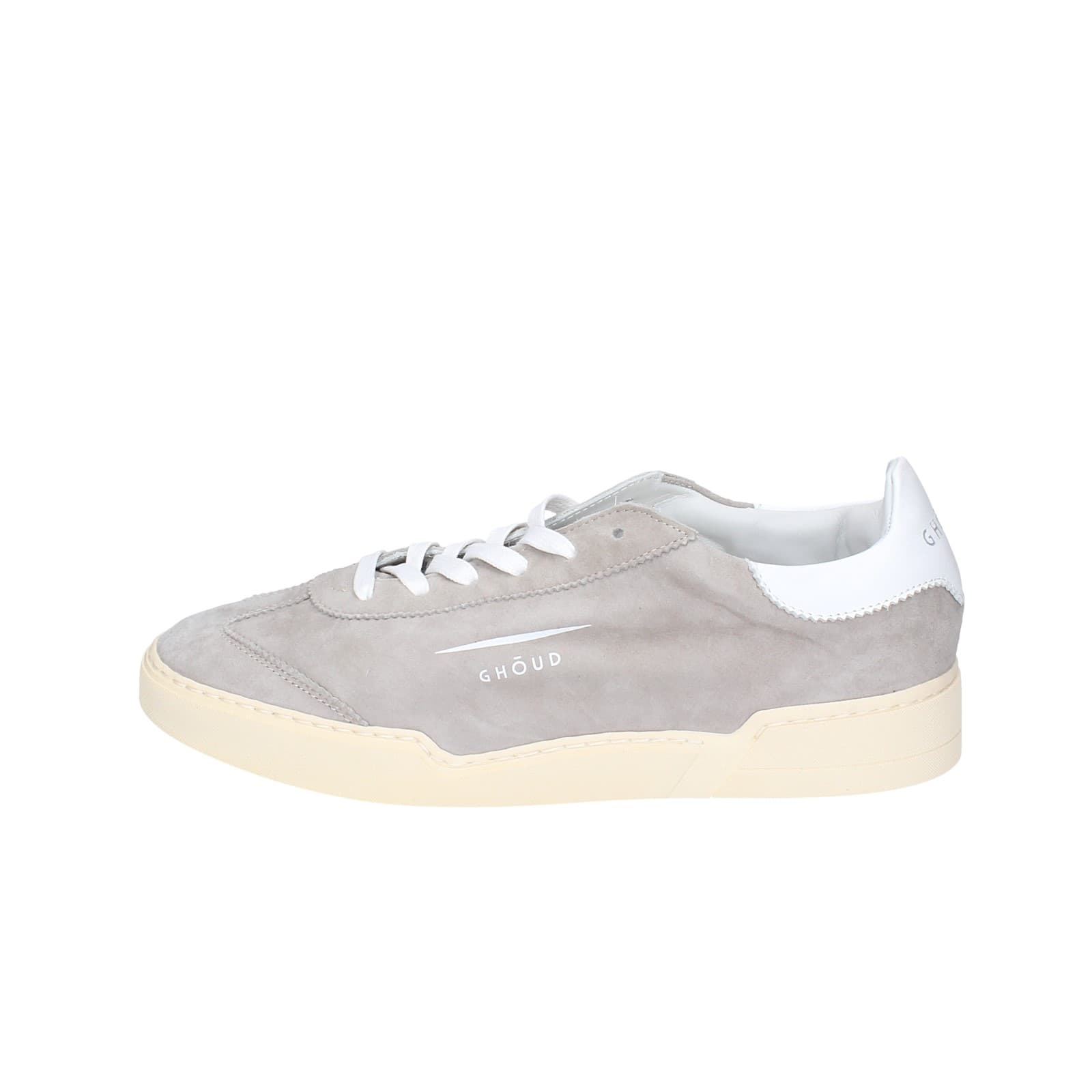 scarpe uomo GHOUD VENICE sneakers grigio camoscio EY40 Pezzi Unici