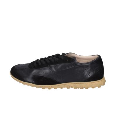 scarpe uomo MOMA sneakers nero pelle PER001-PER1 BC765 Soddisfazione Garantita