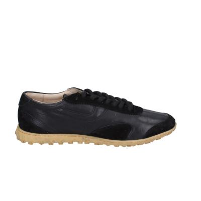 scarpe uomo MOMA sneakers nero pelle PER001-PER1 BC765 Soddisfazione Garantita