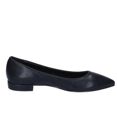 scarpe donna OLGA RUBINI ballerine nero pelle sintetica BM95 Promozione Limitata