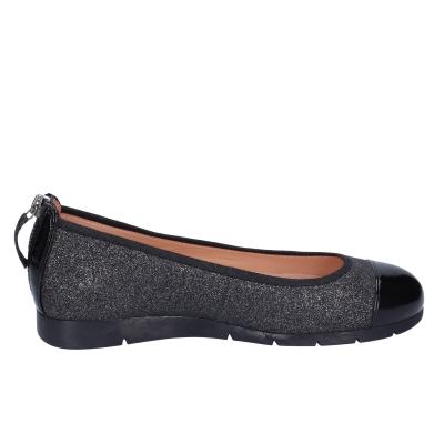 scarpe donna UNISA ballerine grigio pelle sintetica vernice BM36 Fino Al -60%