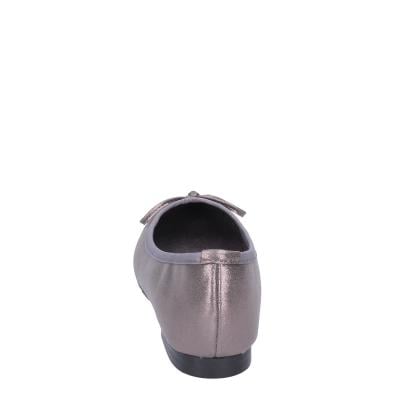 scarpe donna FRANCESCO MILANO ballerine grigio pelle sintetica BH55 Affare Del Giorno