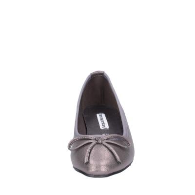 scarpe donna FRANCESCO MILANO ballerine grigio pelle sintetica BH55 Affare Del Giorno