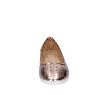 scarpe donna LANCETTI ballerine bronzo pelle sintetica BP565 Prezzo Ridotto