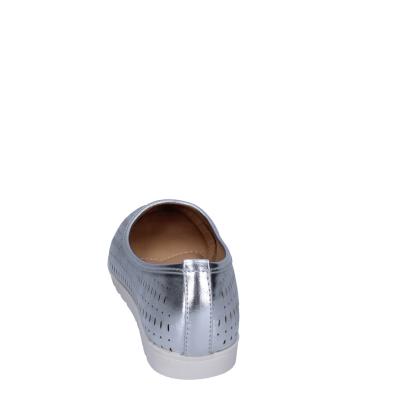 scarpe donna LANCETTI ballerine argento pelle sintetica BP564 Sottocosto
