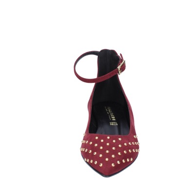 scarpe donna OLGA RUBINI ballerine bordeaux camoscio BS830 Convenienza