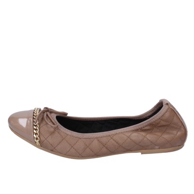 scarpe donna CROWN ballerine beige pelle BX639 Novità