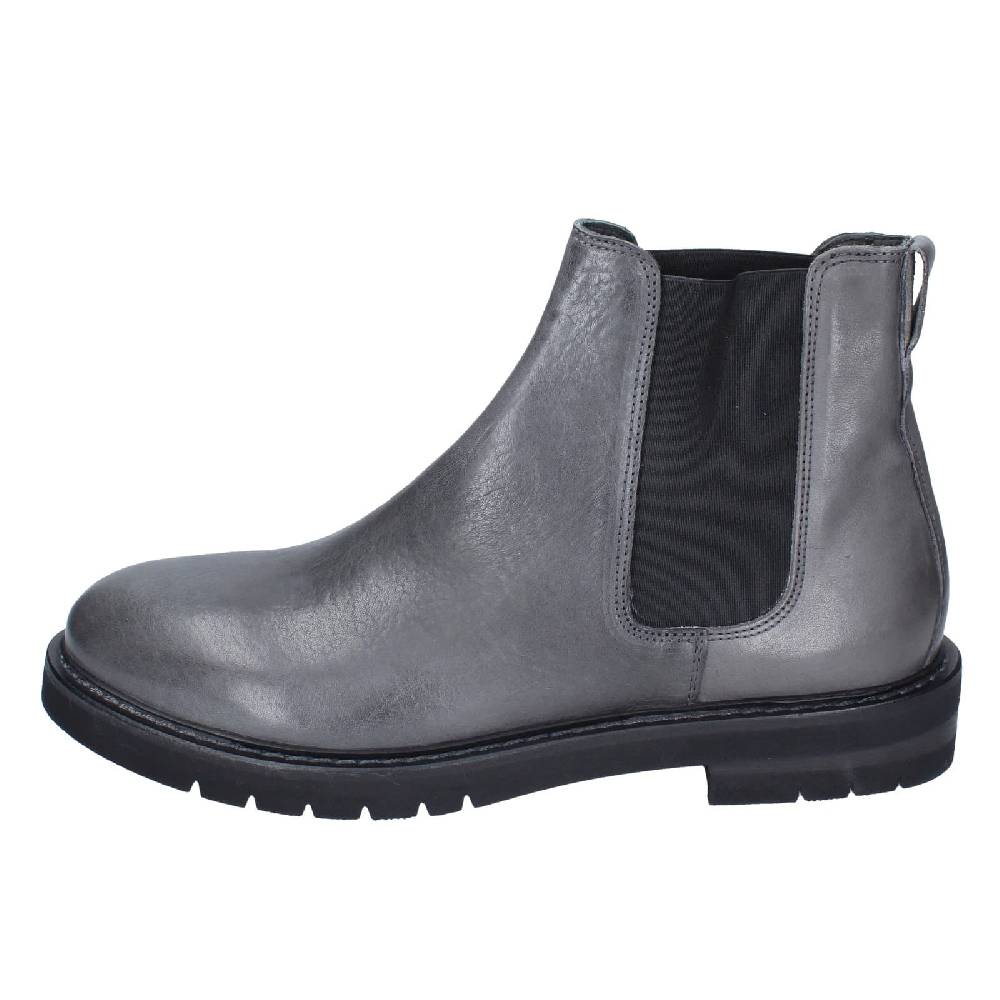scarpe uomo MOMA stivaletti grigio pelle 60305C EY509 Promozione temporanea