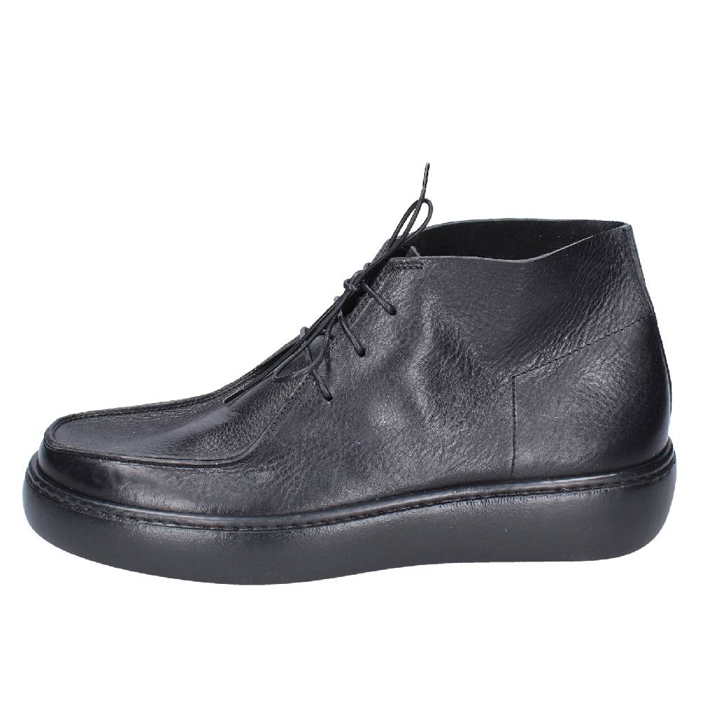scarpe uomo MOMA stivaletti nero pelle EX382 Online