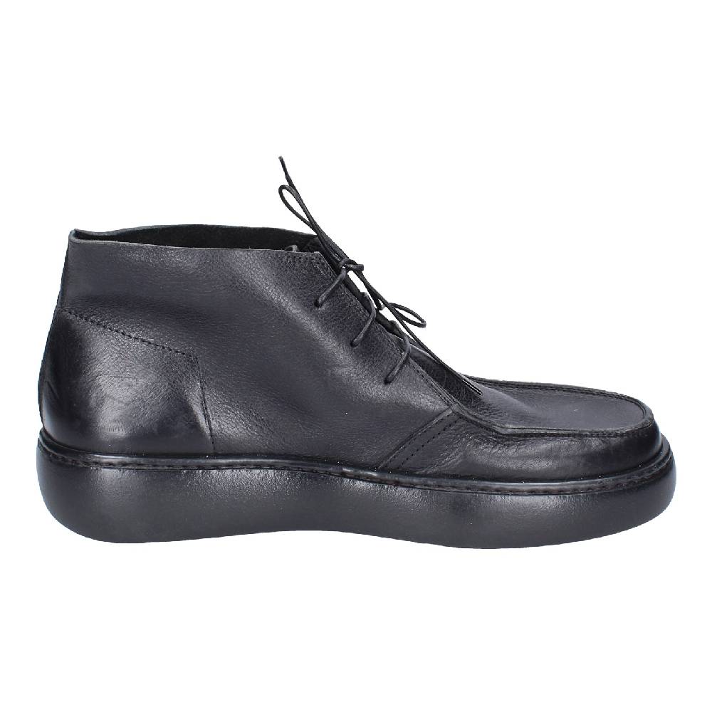 scarpe uomo MOMA stivaletti nero pelle EX382 Online