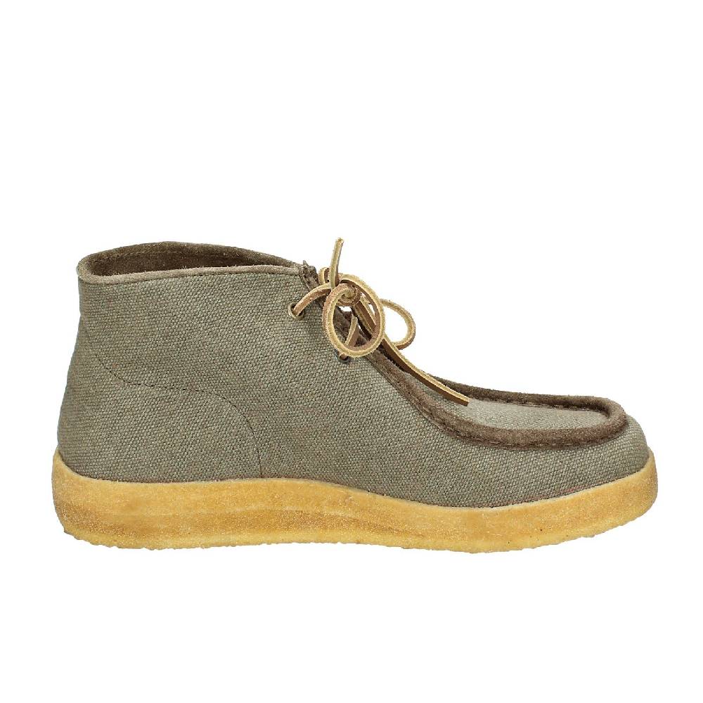 scarpe uomo ASTORFLEX stivaletti verde tessuto EY722 Outlet