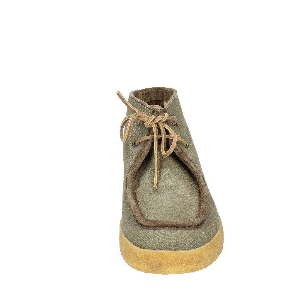 scarpe uomo ASTORFLEX stivaletti verde tessuto EY722 Outlet