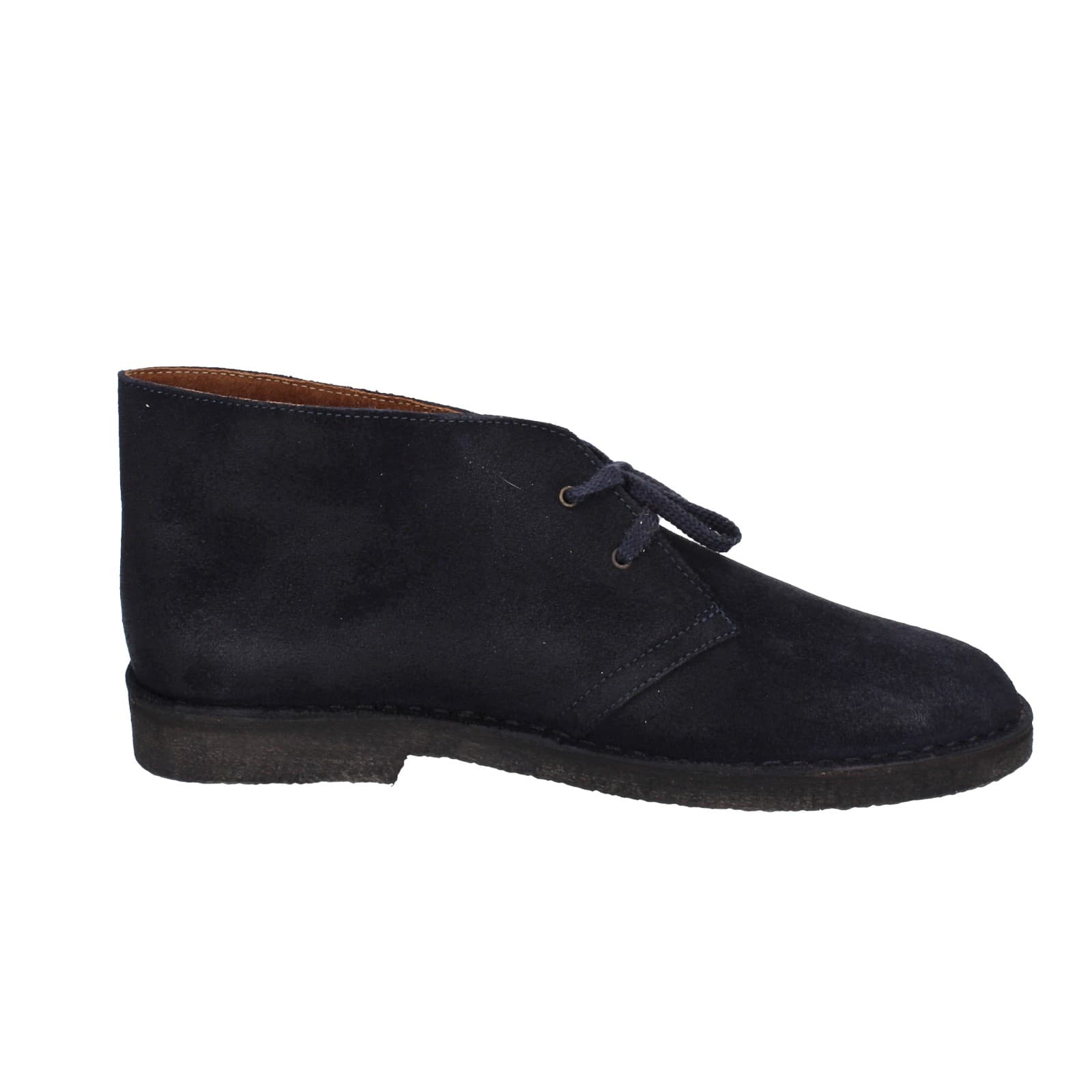 scarpe uomo IRWIN DANKS stivaletti blu camoscio EY123 Sostegno trimestrale