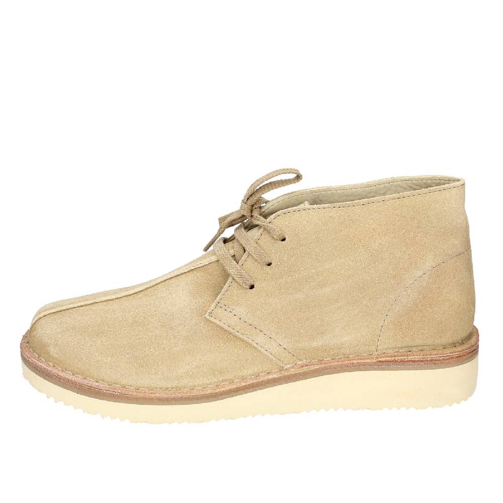 scarpe uomo ASTORFLEX stivaletti beige camoscio EY809 Saldi Di Fabbrica