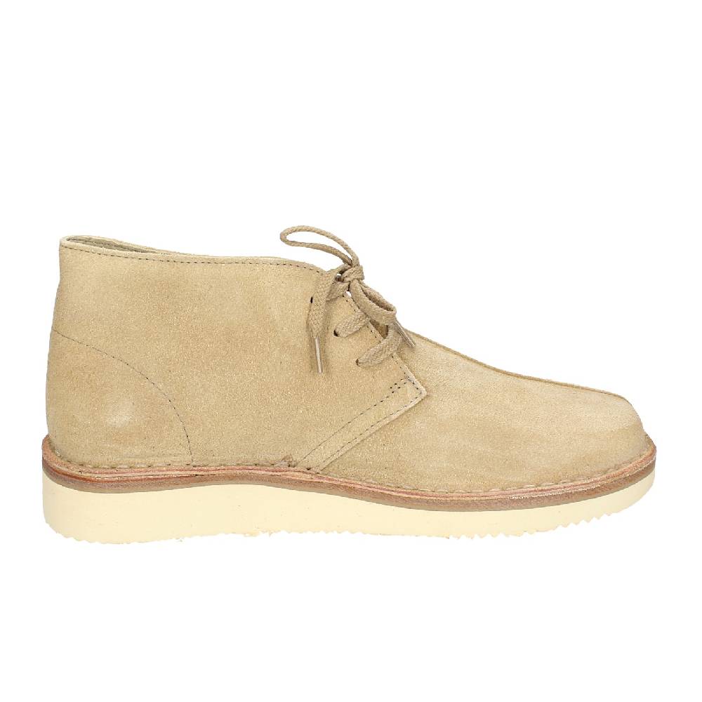 scarpe uomo ASTORFLEX stivaletti beige camoscio EY809 Saldi Di Fabbrica