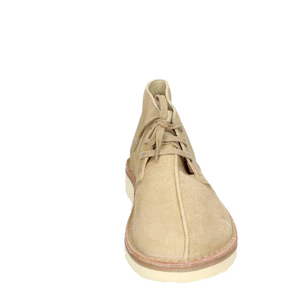scarpe uomo ASTORFLEX stivaletti beige camoscio EY809 Saldi Di Fabbrica