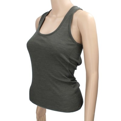 top canotta donna SUOLì 40 verde scuro tessuto AN662 Convenienza
