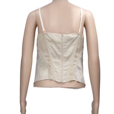 top donna AMULETI 44 beige lino AP14 Prezzo Ridotto