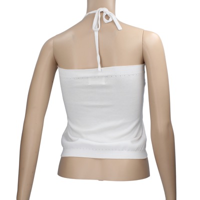 top donna DLINDOLLS S bianco cotone AK305 Sconto