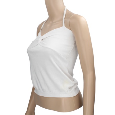 top donna DLINDOLLS M bianco cotone AK316 Offerta
