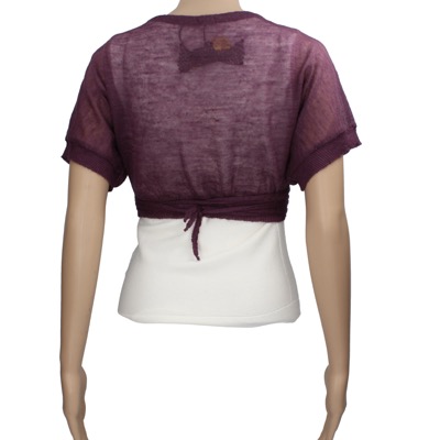 coprispalle donna 11.04 MILANO 42 viola acrilico AN798 Moda