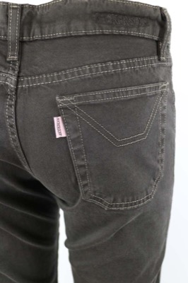 pantaloni donna JECKERSON 26 marrone cotone AM200 In Linea