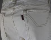 pantaloni donna JECKERSON bianco cotone AM356 Promozione
