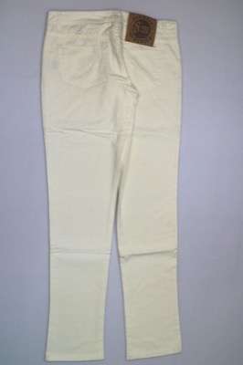 pantaloni donna FRANKIE MORELLO 29 beige cotone AN150 Consegna Veloce
