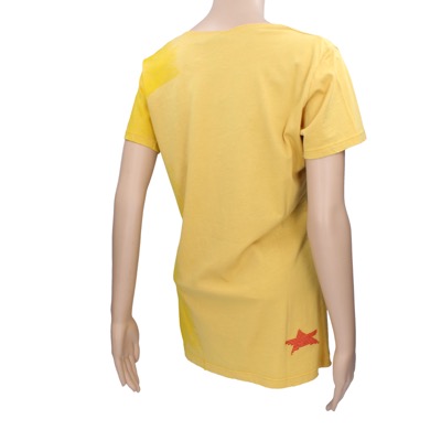 maglia donna ISHIKAWA tg. M giallo cotone AR113 Offerta