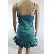 vestito donna CASTADIVA verde poliestere AM435 Outlet