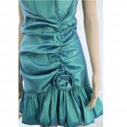 vestito donna CASTADIVA verde poliestere AM435 Outlet