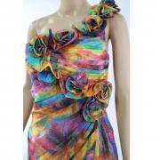 vestito donna ANTONIO NOTARO multicolore poliestere AM434 In Vendita