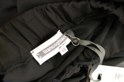 vestito donna BIANCOGHIACCIO 48 nero poliestere AM552 I Più Venduti