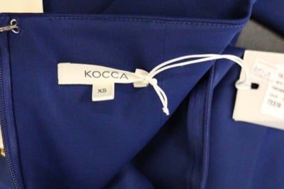 vestito donna KOCCA XS blu poliestere AM209 2025