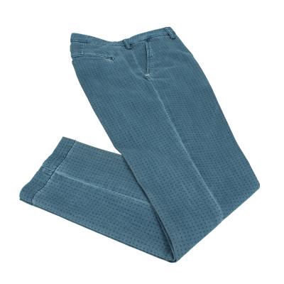 pantaloni uomo ENTRE AMIS 52 blu tessuto T. AMERICA CZ23 Spedizione Gratuita