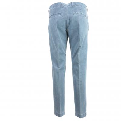 pantaloni uomo ENTRE AMIS 52 blu tessuto T. AMERICA CZ23 Spedizione Gratuita