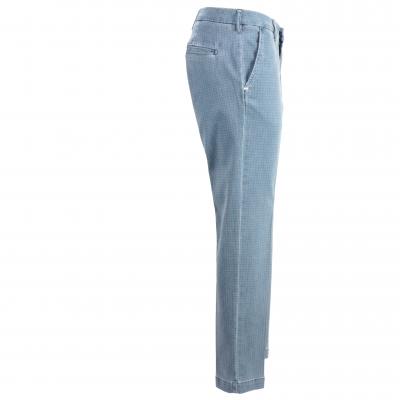 pantaloni uomo ENTRE AMIS 52 blu tessuto T. AMERICA CZ23 Spedizione Gratuita