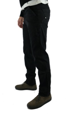 pantaloni uomo HEAVEN TWO 30 nero cotone AM476 Soddisfazione Garantita