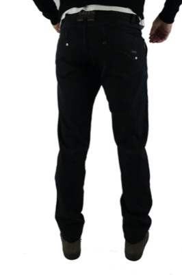 pantaloni uomo HEAVEN TWO 30 nero cotone AM476 Soddisfazione Garantita