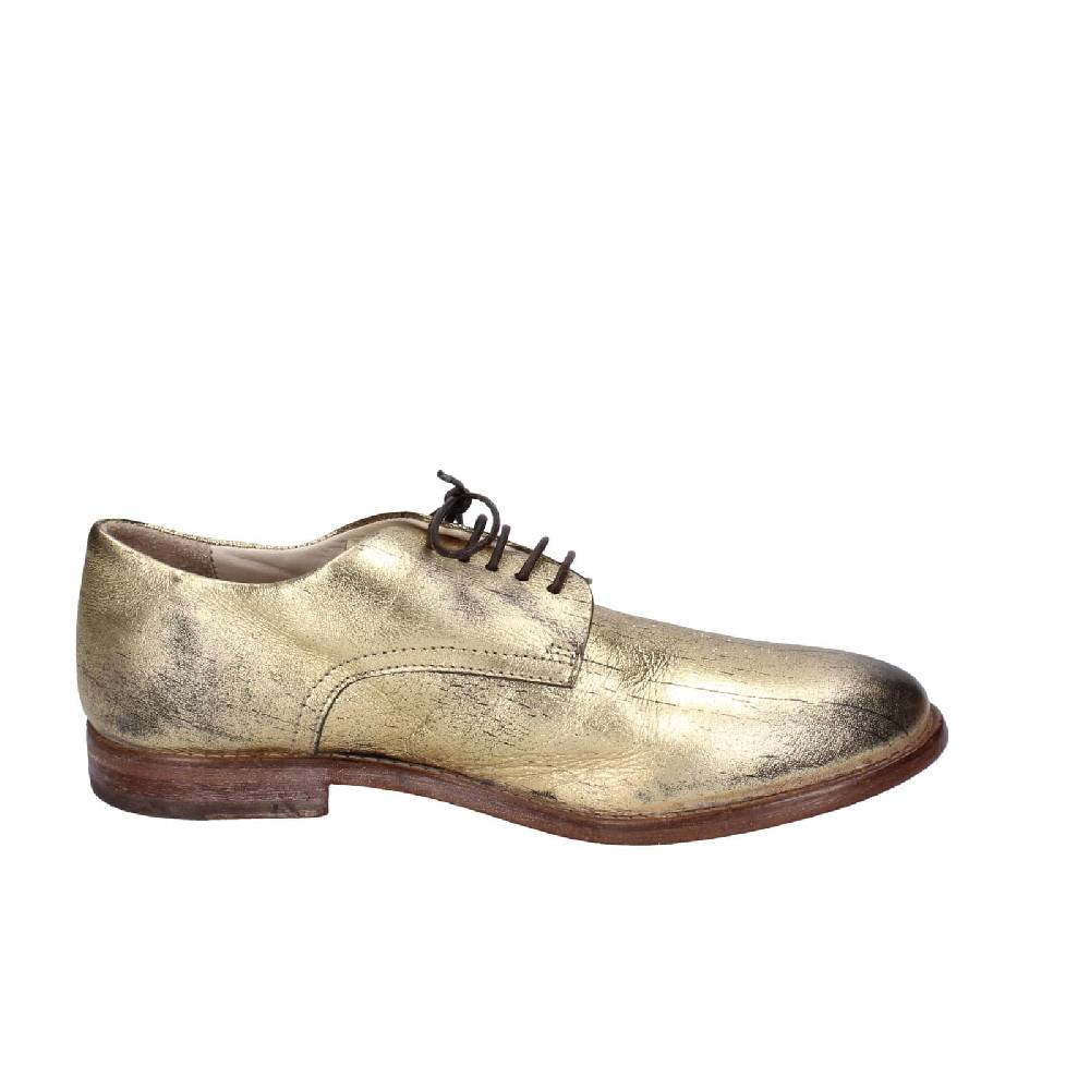 scarpe donna MOMA classiche oro pelle EZ899 Consegna Veloce