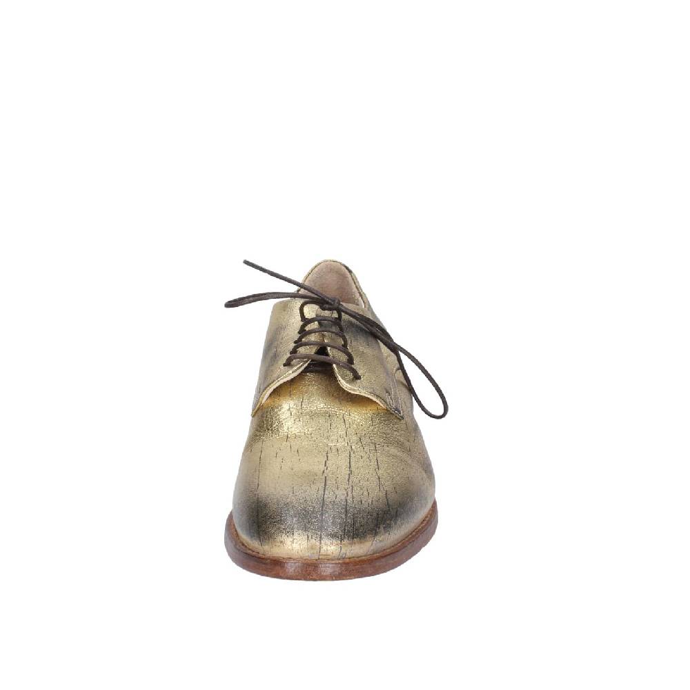scarpe donna MOMA classiche oro pelle EZ899 Consegna Veloce
