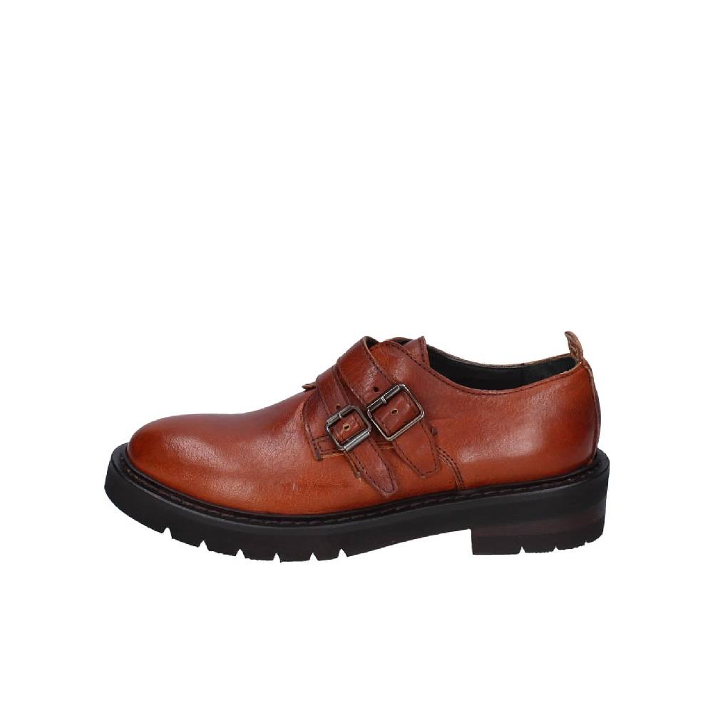 scarpe donna MOMA classiche marrone pelle 84301F-VAR EY441 Fino Al -60%
