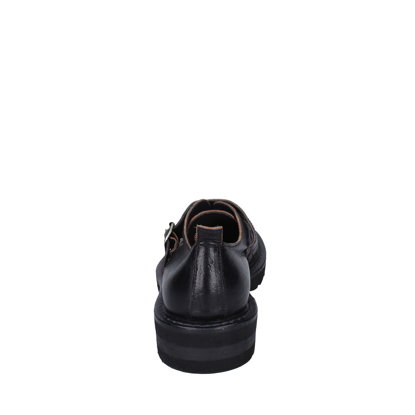 scarpe donna MOMA classiche nero pelle 84301F-VAR EY476 Sconto